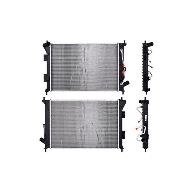 Radiador Ki Soul 14-19 L4 1.6/2.0 Lts Aut C/S Aa 21 3/4X15 1/4X16Mm Alum Sold Polar