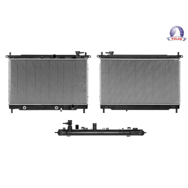 Radiador Mg Mg5 21-24 L4 1.5 Lts Std/Aut 15 3/4X27 1/2X16Mm Alum Sold Polar