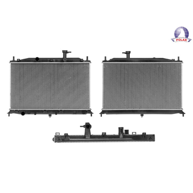 Radiador Jc Sei 2 18-23 L4 1.5,1.6 Lts Std 14 1/2X24 3/4X16Mm Alum Sold Polar