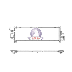 Radiador Model 3 Automático 2017-2023 Polar