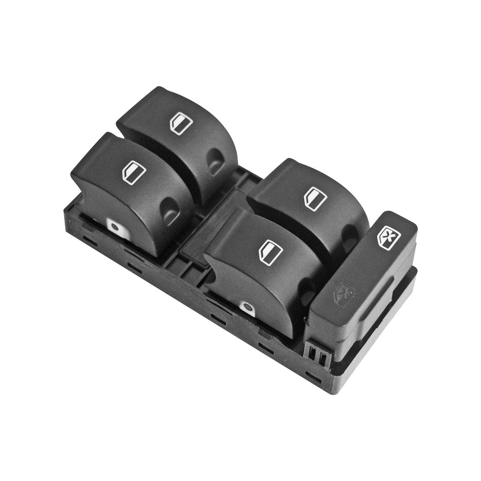 CONTROL ELEVADOR AD A4 05-08 10 PINS 5 TECLAS NEGRO 12VCC MNJ