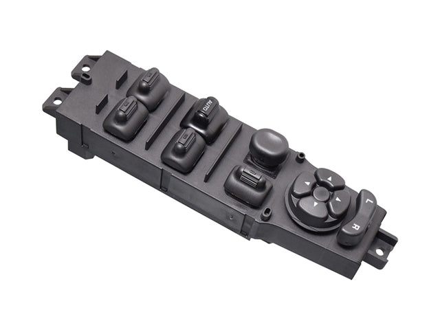 CONTROL CRISTAL DG RAM 02-08 / JP CHEROKEE 97-01 20 PINS 6 TECLAS NEGRO CON CONTROL PARA ESPEJO 12VCC TW