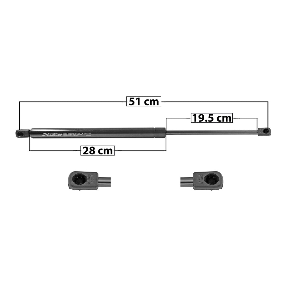 Amortiguador 5Ta Puerta Chevrolet Trail Blazer 2004-2007