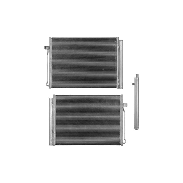 CONDENSADOR DE AIRE BW X5 07-18 L6/V8 3.0/4.4, 4.8 LTS AUT C/SECADOR 23 15/16X18 1/4X16 MM