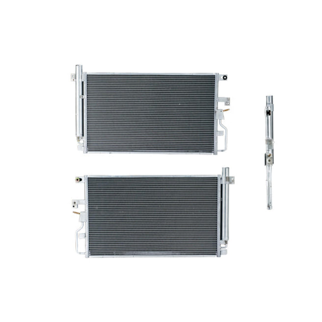 Condensador de A/C para Chevrolet Equinox 2006-2009 V6 3.4L Transmisión Automática con Filtro Secador