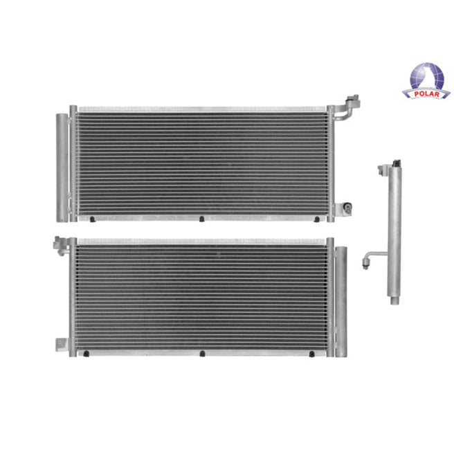 Condensador de A/C para Ford Ecosport 2015-2021 L3 1.5L L4 2.0L Transmisión Automática/Manual con Filtro Secador