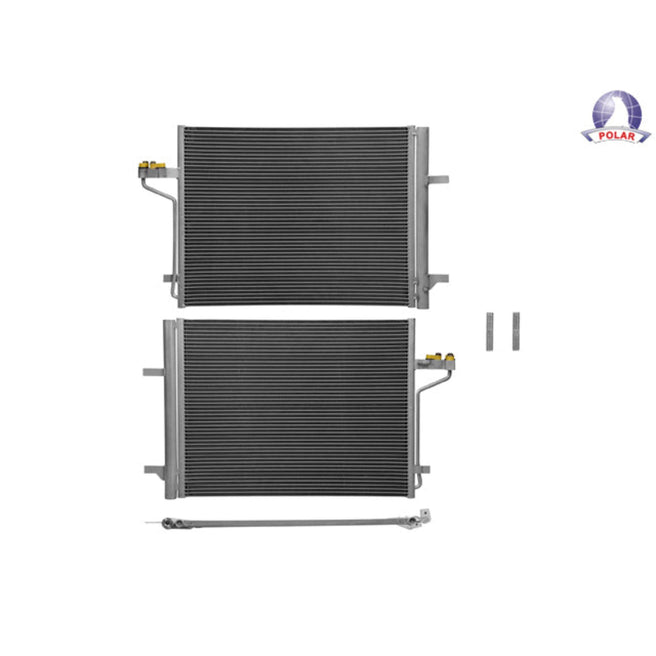 Condensador de A/C para Ford Escape 2013-2019 L4 2.5L Transmisión Automática con Filtro Secador