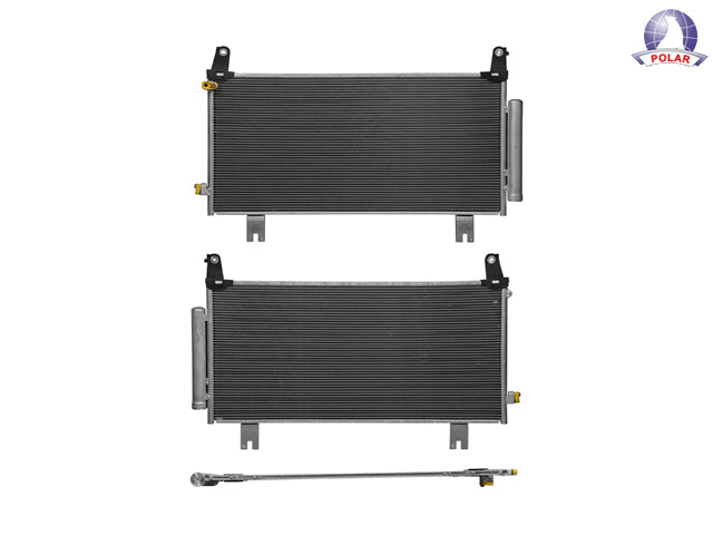 CONDENSADOR HD CR-V 17-22 L4 1.5L AUT C/SECADOR 29 1/5X13 5/6X12MM ALUM SOLD POLAR