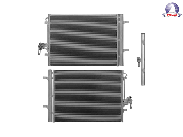 CONDENSADOR DE AIRE VL XC60 10-15 L6 3.2 LTS AUT/STD S/SECADOR 23 5/6X18 3/7X16MM ALUM SOLD POLAR