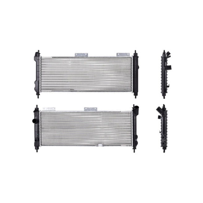 Radiador Cv Chevy/Monza/Pick Up 94-12 1.4/1.6 Lts C/Aa Largo Std 26 7/9X10 1/2X34Mm Alum Mec Polar