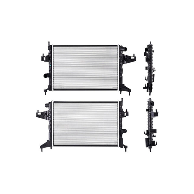 Radiador Cv Corsa 03-10/Tornado 04-11 L4 1.6, 1.8 Lts Std C/S Aa 21 1/4X14 6/7X23Mm Alum Mec Polar