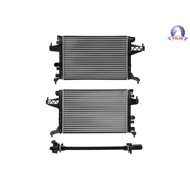 Radiador Cv Tornado 11-21 L4 1.8 Lts Std C/S Aa 21 1/4X14X23Mm Alum Mec Polar