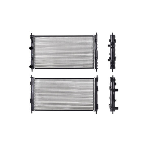Radiador Dg Stratus/Cirrus/Sebring 01-06 L4 2.0, 2.4 Lts/V6 2.7, 3.0 Lts Std C/Aa 26 4/7X14 6/7X34Mm Alum Mec Polar