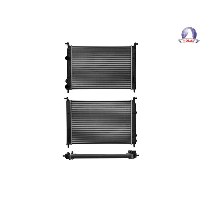 Radiador Ft Palio/Strada/Idea 04-11 L4 1.0, 1.2, 1.6 Lts Std 20 2/7X14 7/8X23Mm Alum Mec Polar