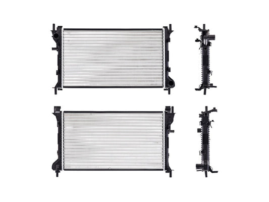 Radiador Fd Focus 00-07 L4 2.0/2.3 Lts C/S Aa Aut/Std 23 5/8X14 1/7X23Mm Alum Mec Polar