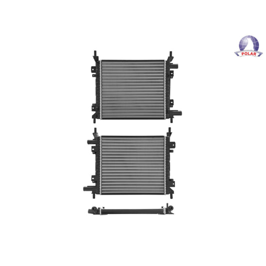 Radiador Fd Ka 01-08 L4 1.6 Lts C/S Aa Std 15X14X23Mm Alum Mec Polar