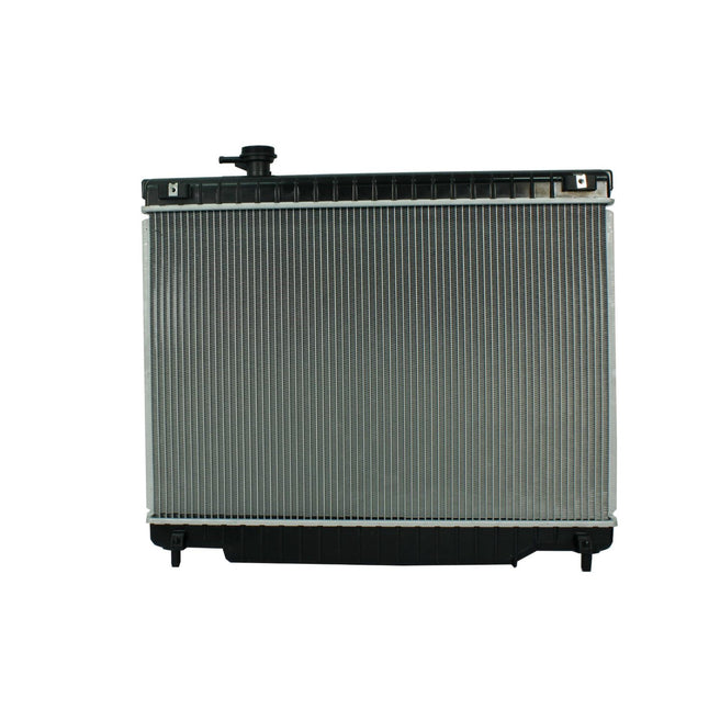 Radiador Automotriz Chevrolet Trailblazer, Isuzu Ascender, Buick Rainier, GMC Envoy, T/A 04-07 26mm Tubo Soldado