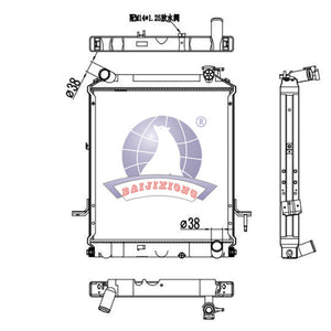 Radiador Elf 300 Manual 2009-2014 Polar