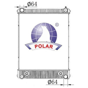 Radiador Tomas Cruzadas M2 Series 2003-2008 Polar