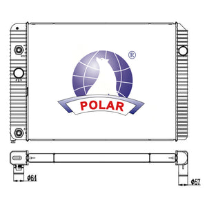 Radiador Durastar Automático 2011-2015 Polar