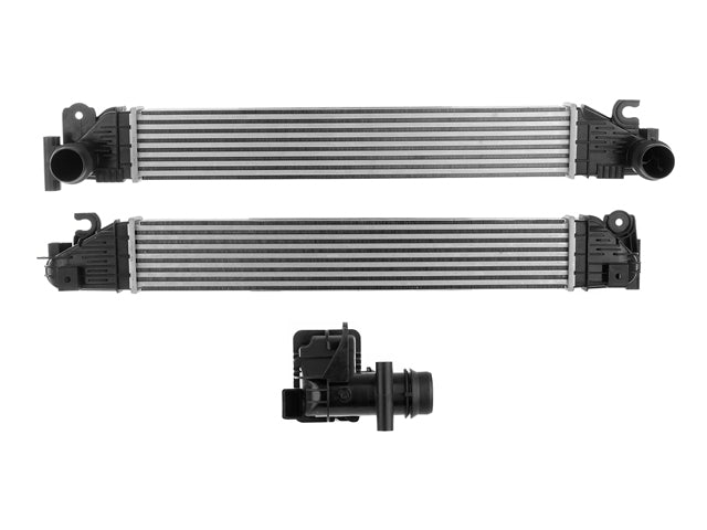 INTERCOOLER CV ONIX 20-23 L3 1.0, 1.3 LTS AUT/STD 20X25 1/2X104MM ALUM SOLD POLAR