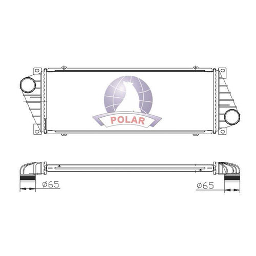 Intercooler Sprinter 2004-2006 Polar