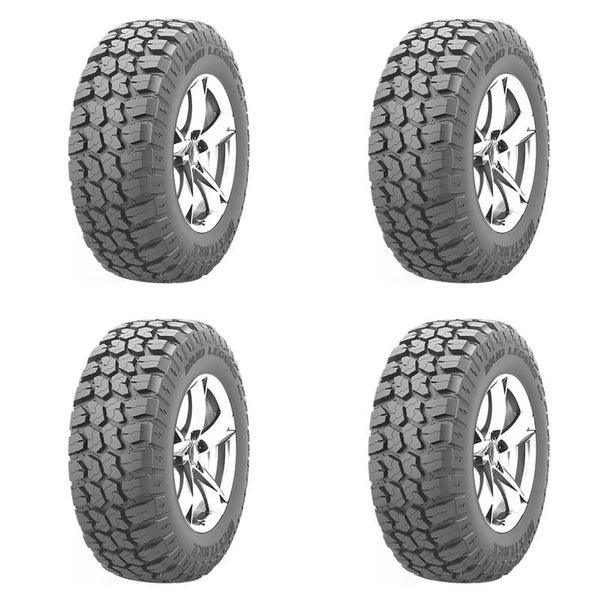 Kit 4 Llantas 35X12.50R20 121Q M/T SL376 Goodride