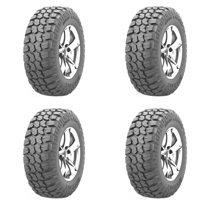Paquete de 4 Llantas 35X12.50 R20 121Q Goodride M/T SL376