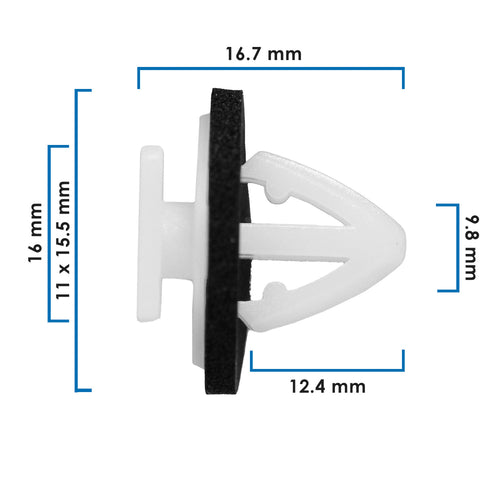 Grapa Trasera Larga Puerta Mazda 5 2006-2015