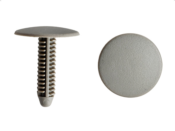 Reten Varios Usos Cv Pick Pu -00 Hoyo:6.4X7.8Mm/Largo:28Mm/Cab:25Mm Gris 25Pz