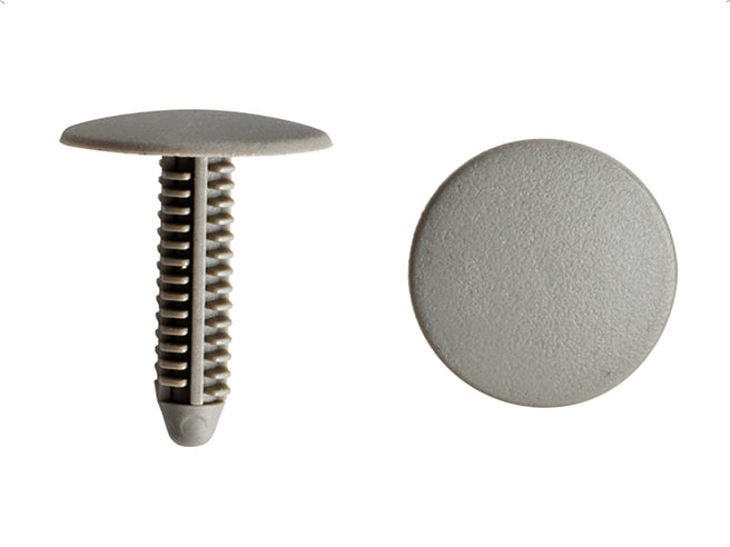 Reten Varios Usos Cv Pick Pu -00 Hoyo:6.4X7.8Mm/Largo:28Mm/Cab:25Mm Gris 25Pz
