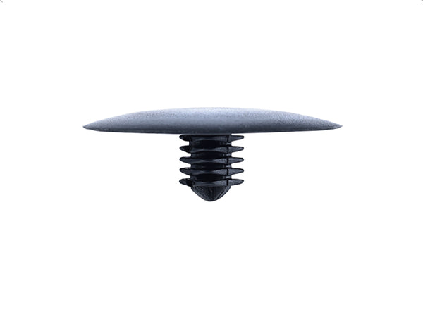 Retenedor Hd Cofre Cab 30Mm Longitud 9Mm Hoyo 6Mm 50 Negro 25 Pzas