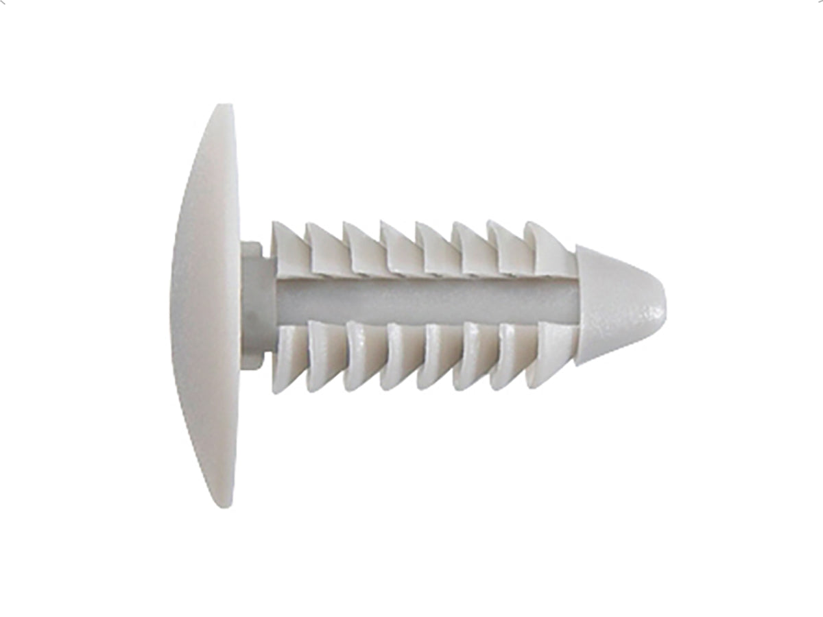 Retenedor Univ. Mediano Hoyo:6.4Mm(1/4)/Largo:20Mm/Dia.Cab:18Mm 50Pz