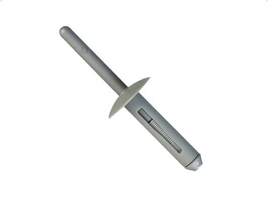 Remache Universal Varios Usos Hoyo:6.4Mm(1/4)/Dia.Cab:11/16 Nylon 25Pz