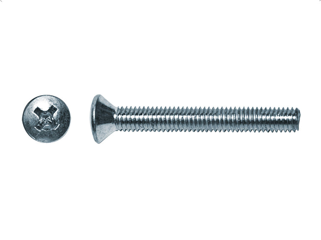 Tornillo Cabeza Ovalada 10-32 X 1 1/2 Cromado Tw 50Pz