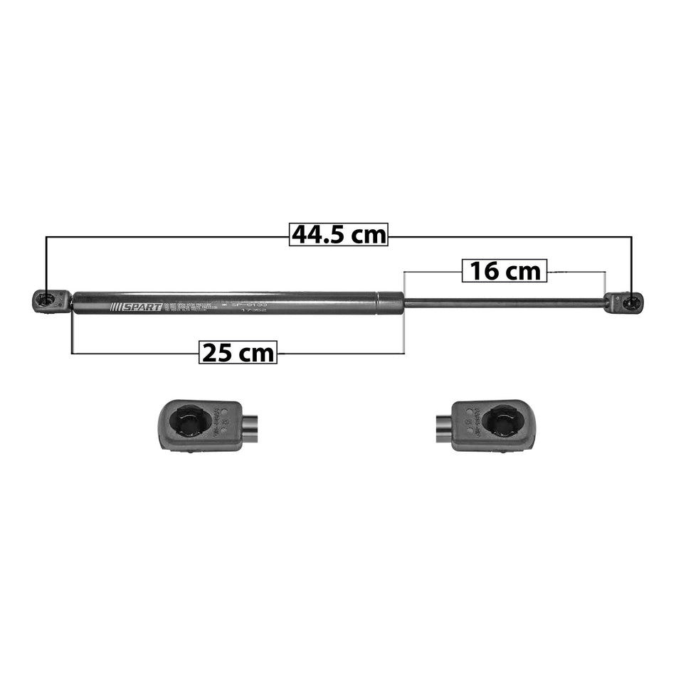 Amortiguador Vidrio Trasero Cadillac Escalade Esv 1999-2000