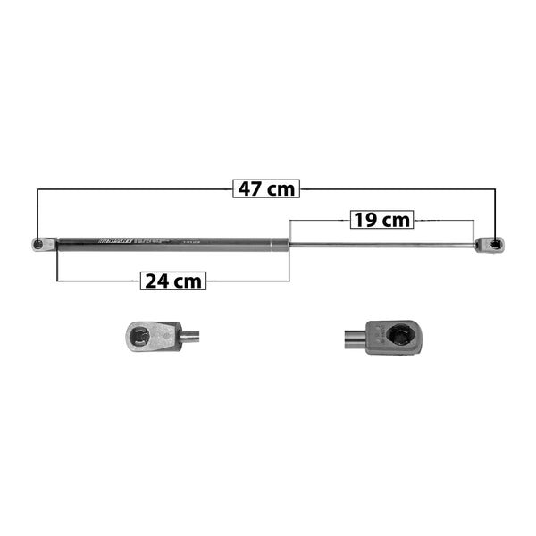 Amortiguador Vidrio Trasero Para Jeep Grand Cherokee 1994-1998