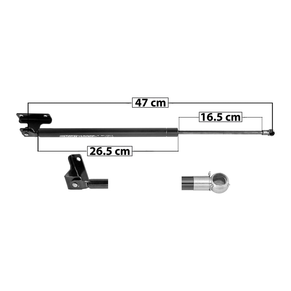 AMORTIGUADOR VIDRIO TRASERO NISSAN PATHFINDER 1987-1995