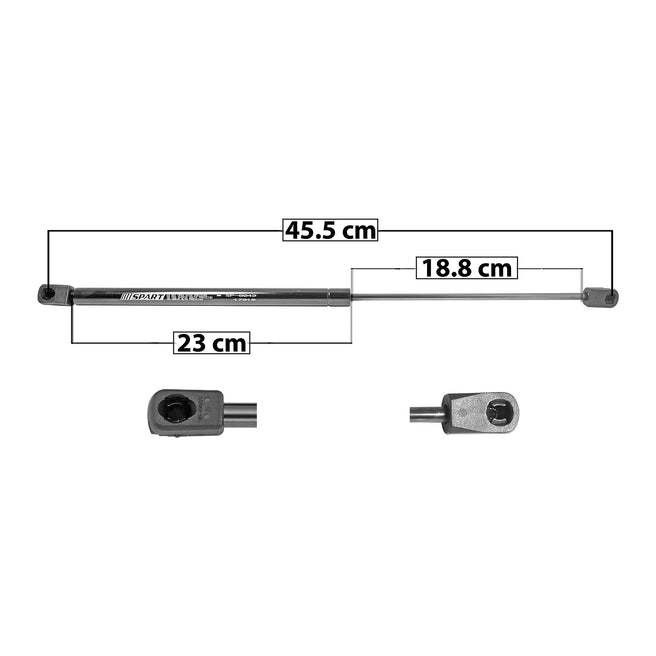 Amortiguador Vidrio 5Ta Puerta Para Nissan Quest 1993-1998