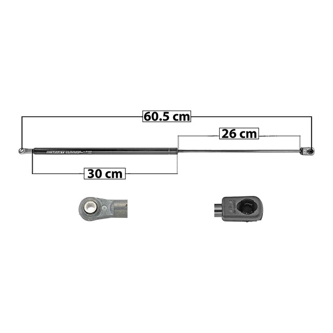 Amortiguador Vidrio Trasero Para Chevrolet Blazer (S10) 1995-2004