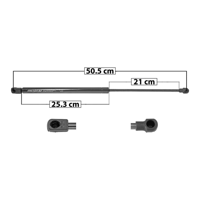 Amortiguador 5Ta Puerta Para Volkswagen Polo 2003-2007