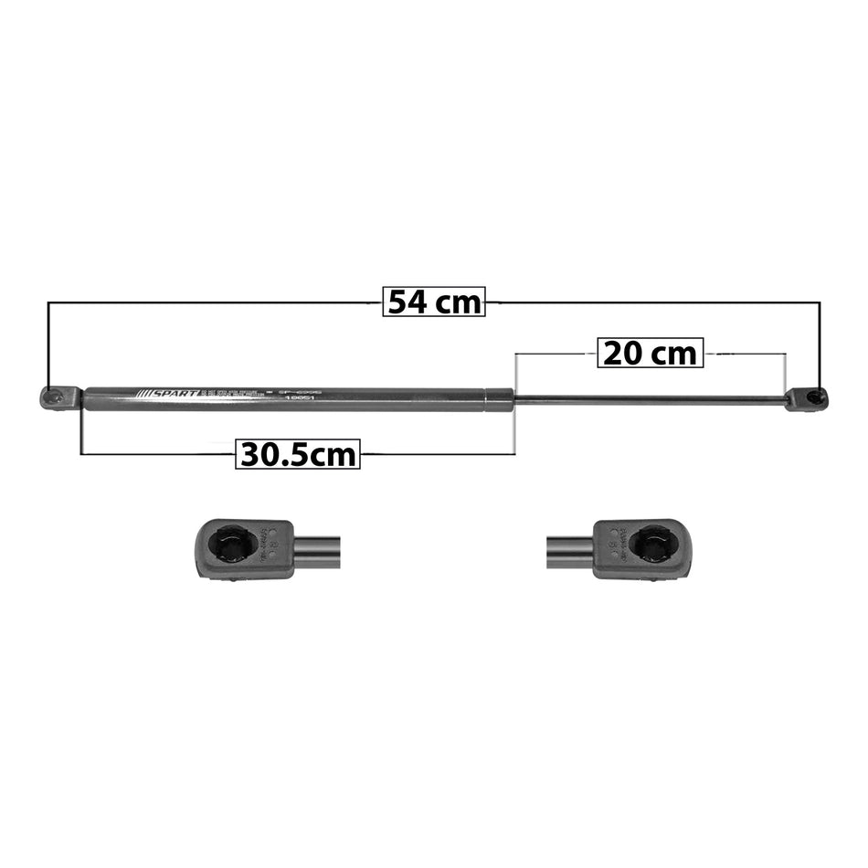 AMORTIGUADOR 5TA PUERTA CHEVROLET MERIVA 2004-2008