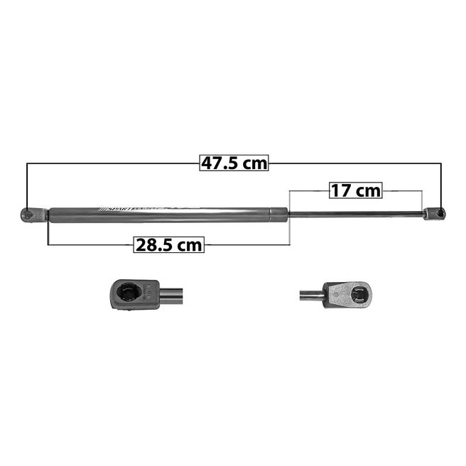 Amortiguador Vidrio Trasero Para Mercury Mountaineer 2005-2007