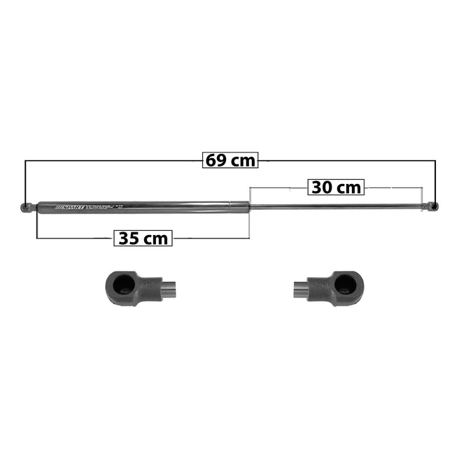 Amortiguador 5Ta Puerta Para Renault Kangoo 2004-2009