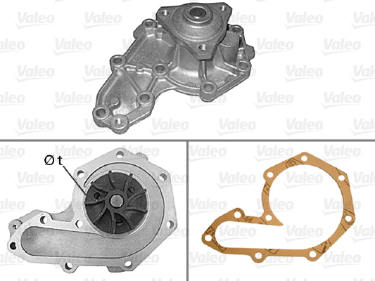 Bomba Agua Renault R18 1984-1986 L4 2.0L