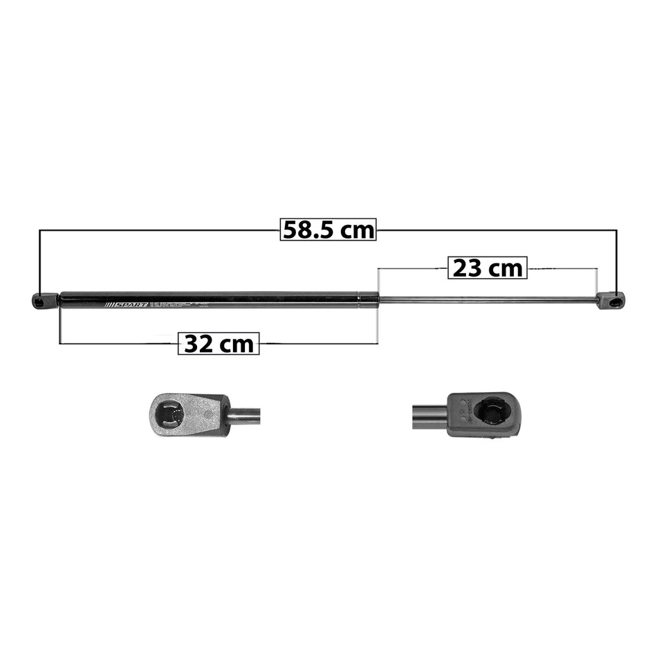 AMORTIGUADOR 5TA PUERTA CHEVROLET HHR 2006-2011