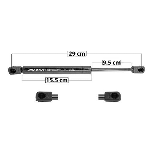Amortiguador Cajuela Para Ford Mustang 2005-2009