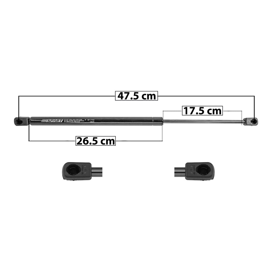 Amortiguador 5Ta Puerta Mitsubishi Outlander 2003-2013