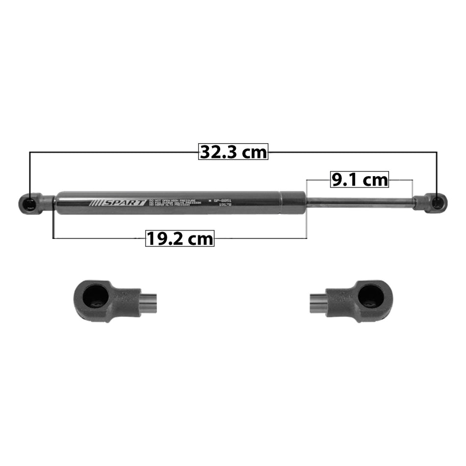 AMORTIGUADOR VIDRIO 5TA PUERTA VOLKSWAGEN TOUAREG 2002-2011