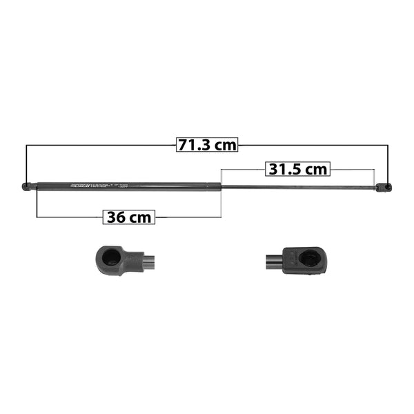 Amortiguador Cofre Para Bmw Serie 7 2001-2005